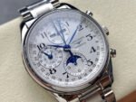 LGS Factory Longines Master Collection Moonphase L2.773.4.78.6 Full Steel Arabic Numerals Silver Dial - Image 2