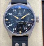 M+ Factory IWC Big Pilot IW329701 43mm Titanium Rubber Strap Arabic Numerals Black Dial