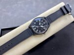 M+ Factory IWC IW326901 41mm Ceramic Rubber Strap Arabic Numerals Black Dial - Image 4