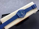 M+ Factory IWC Pilot IW328101 41mm Ceramic Rubber Strap Arabic Numerals Blue Dial - Image 4