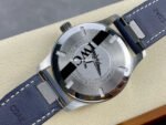 M+ Factory IWC Pilot Mark IW328203 40mm Steel Blue Leather Strap Arabic Numerals Blue Dial - Image 7