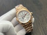 MKF Factory Vacheron Constantin Overseas Dual Time 7900V000R-B336 Rose Gold Silver Dial - Image 2
