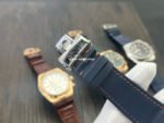 MKF Factory Vacheron Constantin Overseas Dual Time 7910V000T-B922 Canvas Strap Gray Blue Dial - Image 8