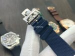 MKF Factory Vacheron Constantin Overseas Dual Time 7910V/000T-B922 Rubber Strap Gray Blue Dial - Image 8