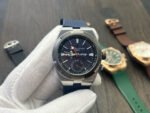 MKF Factory Vacheron Constantin Overseas Dual Time 7910V/000T-B922 Rubber Strap Gray Blue Dial