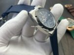 MKF Factory Vacheron Constantin Overseas Dual Time 7910V/000T-B922 Rubber Strap Gray Blue Dial - Image 5