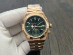 MKF Factory Vacheron Constantin Overseas Dual Time 7920V/210R-B965 41mm Full Rose Gold Green Dial