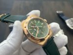 MKF Factory Vacheron Constantin Overseas Dual Time 7920V/210R-B965 Leather Strap Rose Gold Green Dial - Image 2
