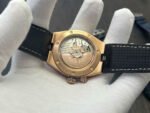 MKF Factory Vacheron Constantin Overseas Dual Time 7920V/210R-B965 Leather Strap Rose Gold Green Dial - Image 7