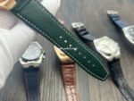 MKF Factory Vacheron Constantin Overseas Dual Time 7920V/210R-B965 Leather Strap Rose Gold Green Dial - Image 9