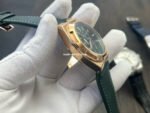 MKF Factory Vacheron Constantin Overseas Dual Time 7920V/210R-B965 Leather Strap Rose Gold Green Dial - Image 5