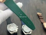 MKF Factory Vacheron Constantin Overseas Dual Time 7920V210R-B965 Rubber Strap Rose Gold Green Dial - Image 9