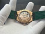MKF Factory Vacheron Constantin Overseas Dual Time 7920V210R-B965 Rubber Strap Rose Gold Green Dial - Image 7
