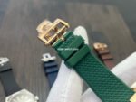 MKF Factory Vacheron Constantin Overseas Dual Time 7920V210R-B965 Rubber Strap Rose Gold Green Dial - Image 8