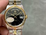 MKS Factory Tudor Date-Day 76213-62483-BK 35mm Half Gold Black Dial