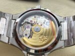 MS Factory Patek Philippe Nautilus 7118/1200A-010 35.2mm Diamond Bezel Full Steel White Dial - Image 8