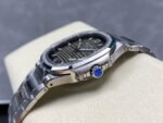 MS Factory Patek Philippe Nautilus 7118/1200A-011 35.2mm Diamond Bezel Full Steel Grey Dial - Image 6