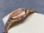 MS Factory Patek Philippe Nautilus 7118/1200R-010 35.2mm Diamond Bezel Full Rose Gold Champagne Dial - Image 6