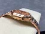 MS Factory Patek Philippe Nautilus 7118/1200R-010 35.2mm Diamond Bezel Full Rose Gold Champagne Dial - Image 5