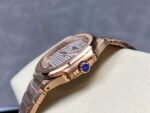MS Factory Patek Philippe Nautilus 7118/1R-001 35.2mm Full Rose Gold White Dial - Image 6