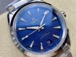 N1 Factory Omega Seamaster Aqua Terra Master Co-Axial Chronometer 220.10.41.21.03.001 41.5mm Full Steel Blue Dial - Image 2