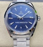 N1 Factory Omega Seamaster Aqua Terra Master Co-Axial Chronometer 220.10.41.21.03.004 41.5mm Full Steel Blue Dial