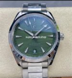 N1 Factory Omega Seamaster Aqua Terra Master Co-Axial Chronometer 220.10.41.21.10.001 41.5mm Full Steel Green Dial