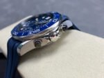 N1 Factory Omega Seamaster Diver 300M Co-Axial Chronometer Chronograph 210.30.44.51.03.001 44mm Steel Blue Rubber Strap Blue Dial - Image 6