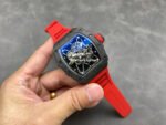 NEW Factory Richard Mille RM35-01 Rafael Nadal 43mm Carbon Fiber Rubber Strap Skeletonized Dial - Image 4