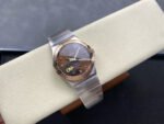 OM+ Factory Omega Constellation Men 123.20.38.21.63.001 38mm Rose Gold Steel Diamond Brown Dial - Image 4