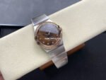 OM+ Factory Omega Constellation Men 123.25.38.21.63.001 38mm Diamond Bezel Rose Gold Steel Diamond Brown Dial - Image 4