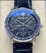 OMF Factory Audemars Piguet Code 11.59 26393BC.OO.A002CR.01 41mm Steel Leather Strap Black Dial