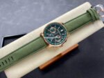 OMF Factory Audemars Piguet Code 11.59 26393OR.OO.A056KB.01 41mm Rose Gold Canvas Strap Lines Green Dial - Image 4