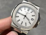 PFF Factory Patek Philippe Nautilus 57111A -011 Rubber Strap White Dial - Image 3
