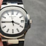 PFF Factory Patek Philippe Nautilus 57111A -011 Rubber Strap White Dial