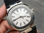 PFF Factory Patek Philippe Nautilus 57111A -011 Rubber Strap White Dial - Image 2