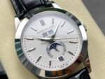 PP+ Factory Patek Philippe Annual Calendar 5396G-011 White Gold Silver Dial - Image 2