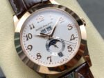 PP+ Factory Patek Philippe Annual Calendar 5396R-012 Rose Gold Arabic Numerals Silver Dial - Image 2