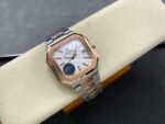 PP+ Factory Patek Philippe Cubitus 5821 45mm Half Rose Gold White Dial - Image 4