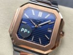 PP+ Factory Patek Philippe Cubitus 5821/1AR-001 45mm Half Rose Gold Blue Dial - Image 3