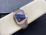 PP+ Factory Patek Philippe Cubitus 5821/1AR-001 45mm Half Rose Gold Blue Dial - Image 4