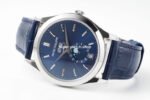 PPF Factory Patek Philippe Annual Calendar 5396G-017 38mm White Gold Leather Strap Blue Dial - Image 6