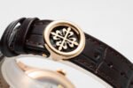 PPF Factory Patek Philippe Annual Calendar 5396R-011 38mm Rose Gold Leather Strap Silver Dial - Image 9