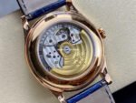 PPF Factory Patek Philippe Annual Calendar 5396R-014 38mm Rose Gold Leather Strap Blue Dial - Image 7