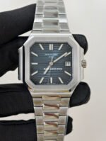 PPF Factory Patek Philippe Cubitus 7128/1G-001 45mm Full White Gold Blue-Gray Dial