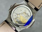 PPF Factory Patek Philippe Nautilus 40mm 5712G-001 White Gold Leather Blue Dial - Image 7