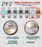 PPF Factory Patek Philippe Nautilus 5711/1A-011 40mm Full Steel White Dial - Image 10