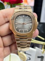 PPF Factory Patek Philippe Nautilus 5711/1R-001 40mm Full Rose Gold Brown Dial