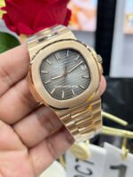 PPF Factory Patek Philippe Nautilus 5711/1R-001 40mm Full Rose Gold Brown Dial - Image 4
