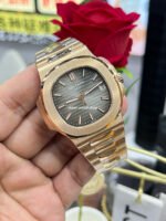PPF Factory Patek Philippe Nautilus 5711/1R-001 40mm Full Rose Gold Brown Dial - Image 5